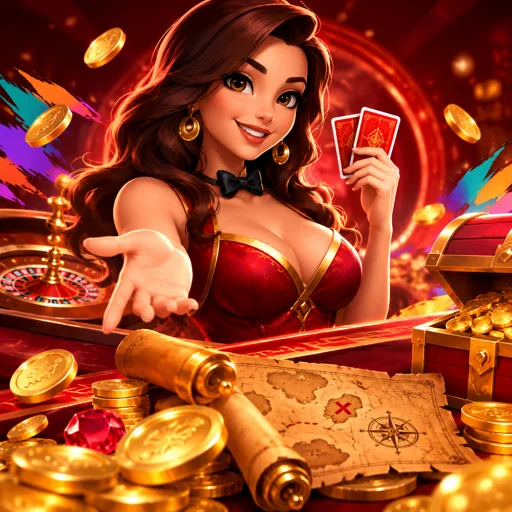 Estúdio de cassino ao vivo com mesas de roleta, blackjack e baccarat transmitindo em HD